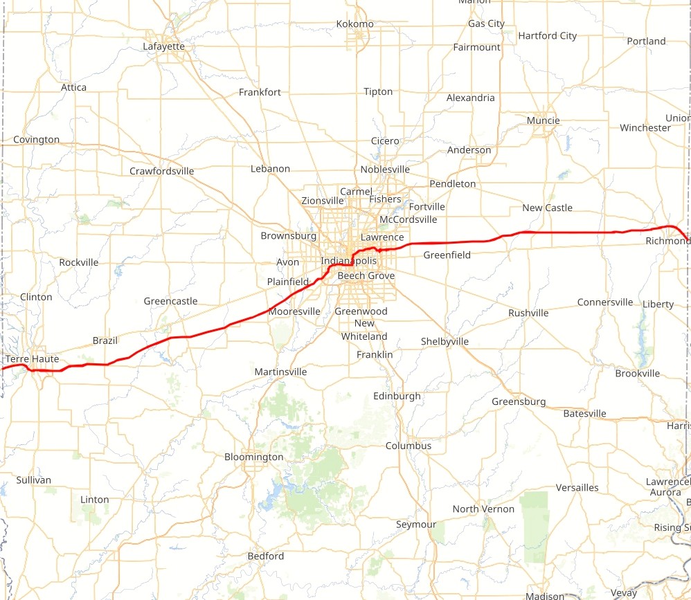 Plan Would Turn I-70 In Indiana Into Toll Road